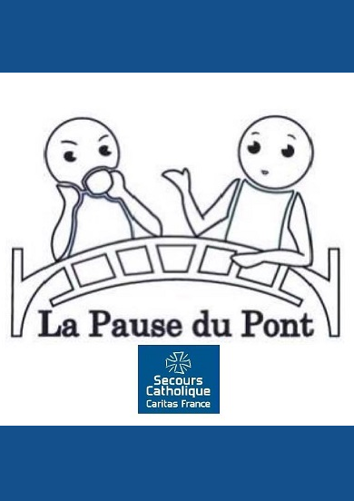 Logo du bar solidaire La Pause du pont