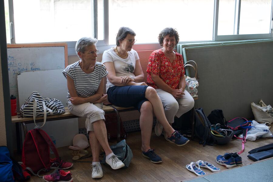 Découverte de l'aïkido pour les enfants du Secours Catholique de Chalon