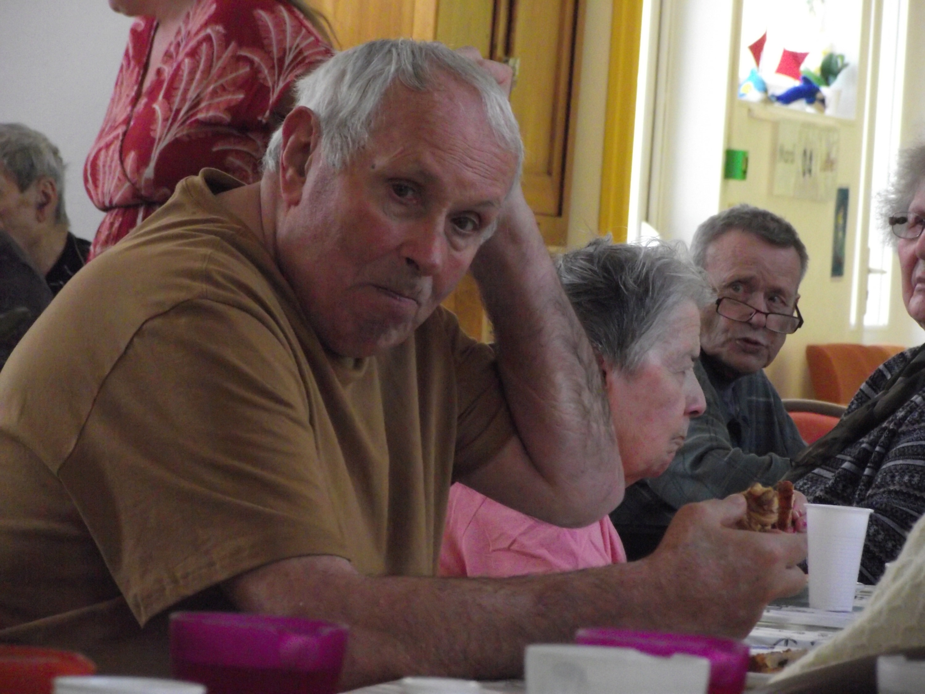 Rencontre à l'EHPAD Ste Clotilde - SC Clamecy