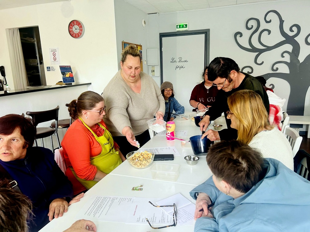 Atelier cuisinons ensemble la Pause du Pont Auxerre