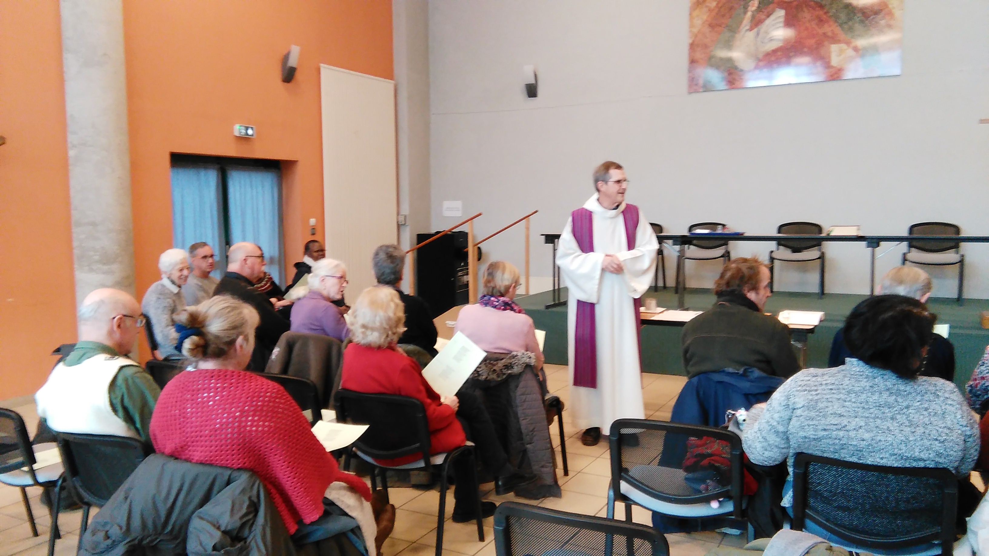 Une journée de récollection pour le Secours Catholique de la Nièvre