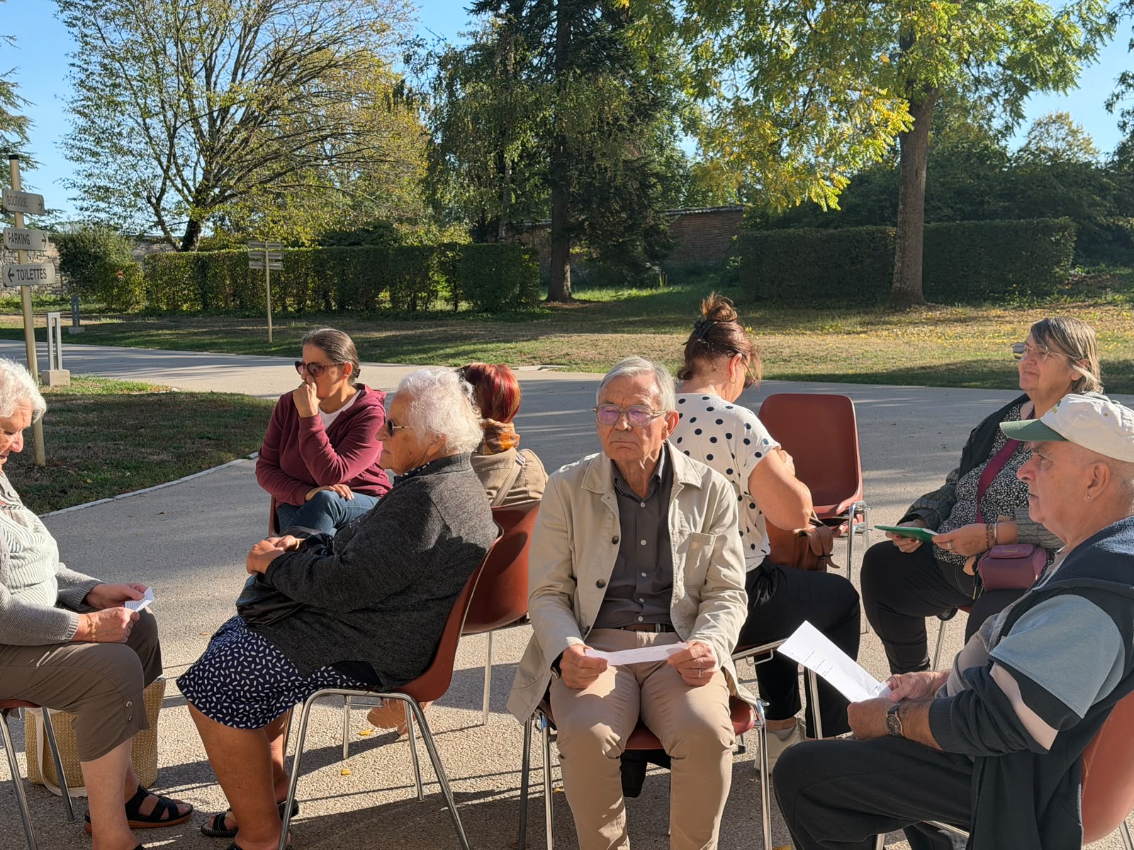 Le Secours Catholique en visite à l'abbaye de Citeaux