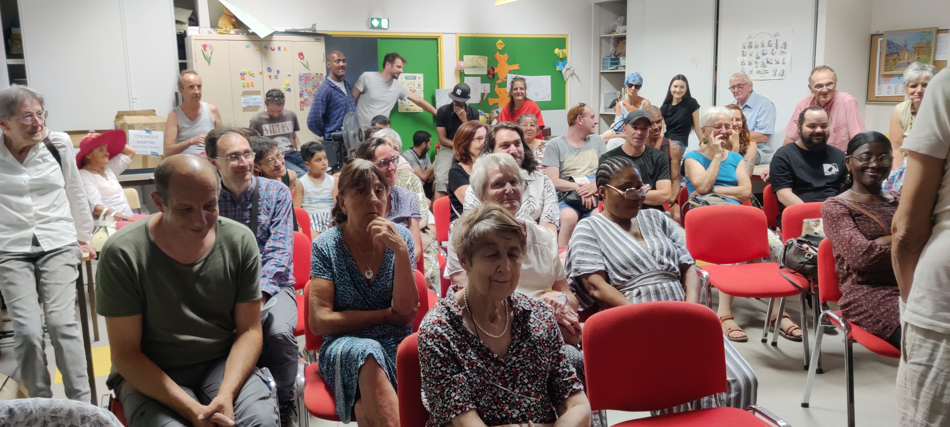 Atelier théâtre au Secours Catholique