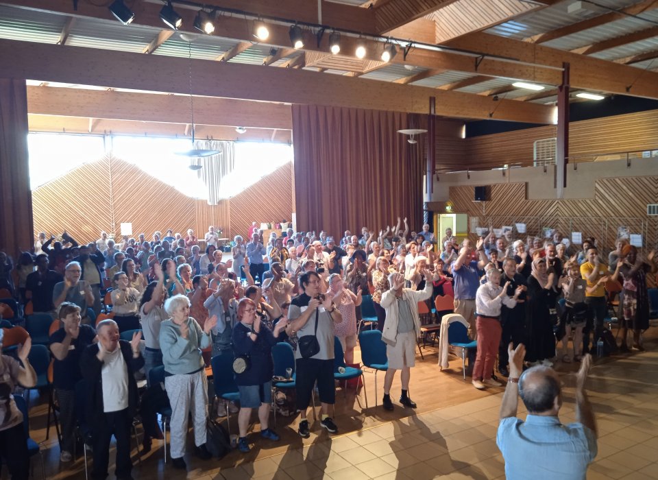 Belle journée de rencontre pour les équipes du Secours Catholique de Bourgogne