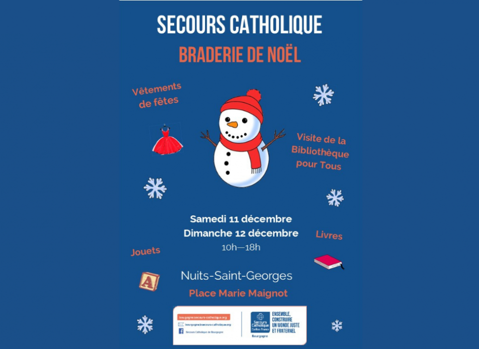 Braderie de Noël à Nuits-Saint-Georges