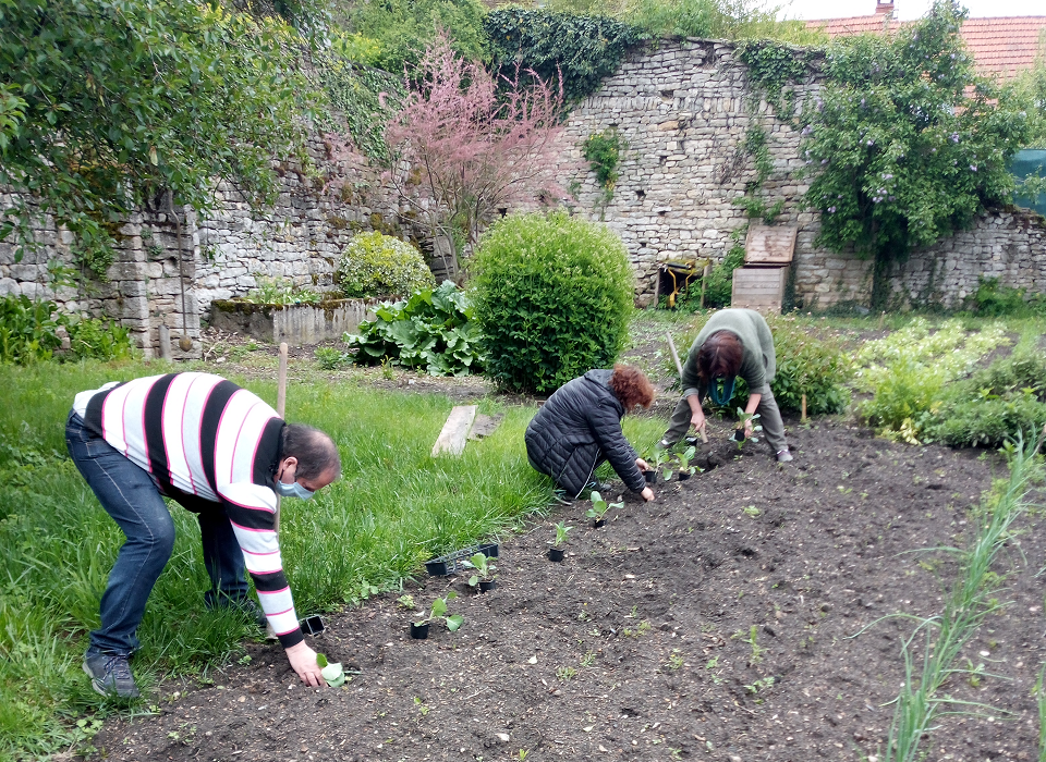 jardin solidaire de Bligny-sur-Ouche reprise activités mars 2021