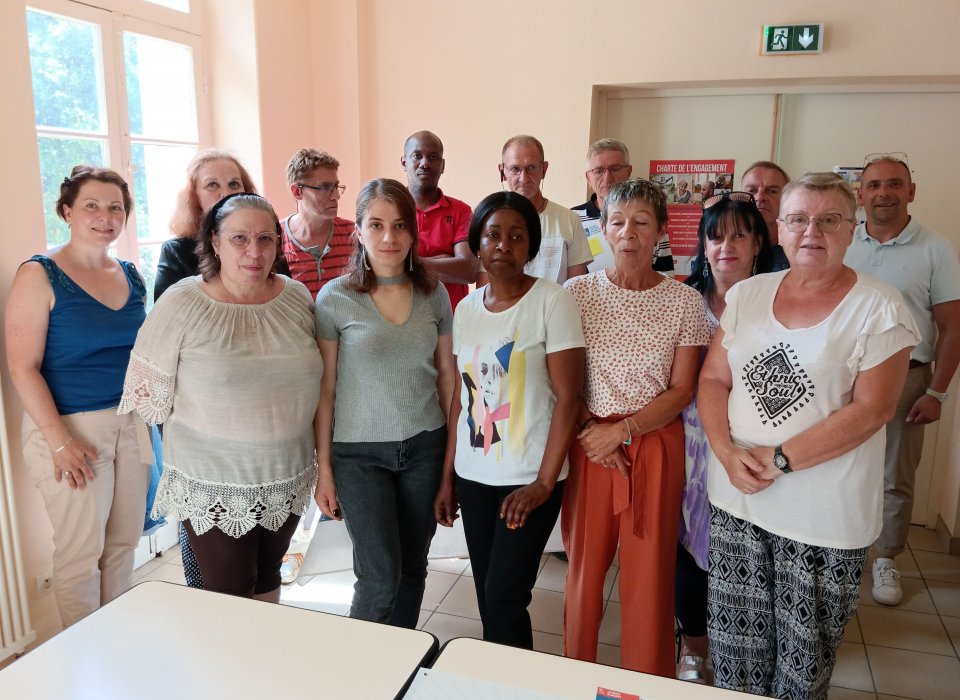 Formation "être acteur au Secours Catholique" pour les bénévoles de la Nièvre