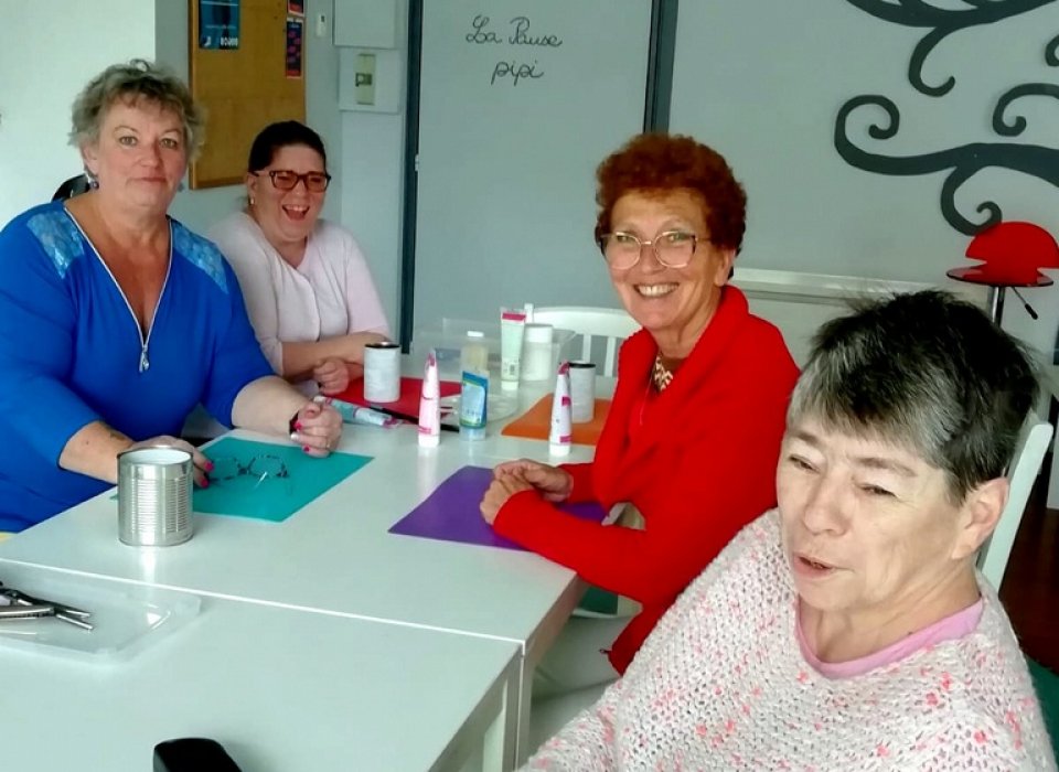 Atelier créatif à 'La Pause du Pont' à Auxerre