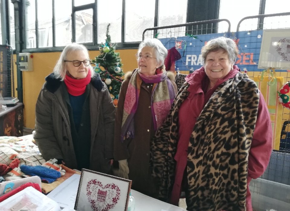 Présence au marché de Noël de Sens