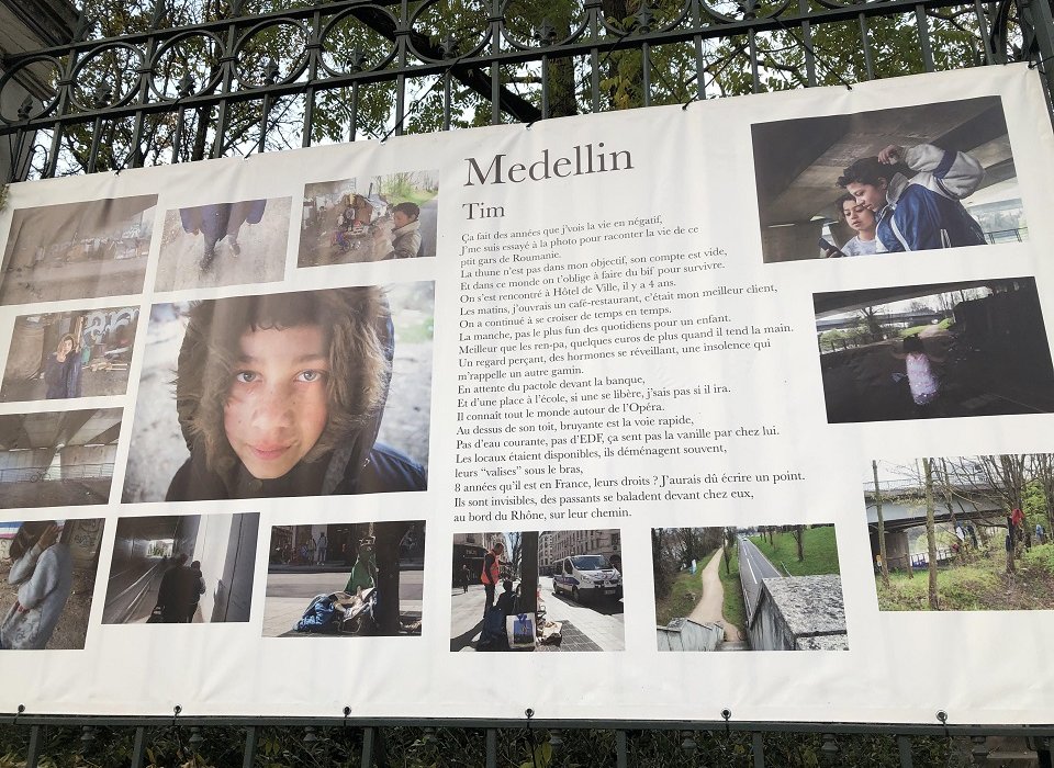 Une exposition de photos sur le parcours de migrants à Dijon