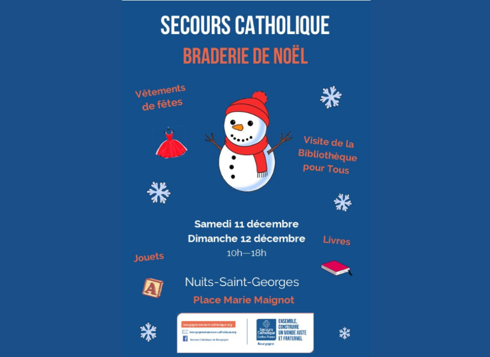 Braderie de Noël à Nuits-Saint-Georges Braderie de Noël à Nuits-Saint-Georges