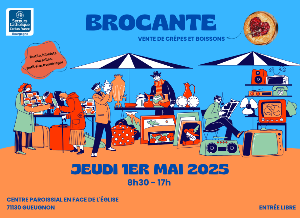 Annonce brocante de Gueugnon