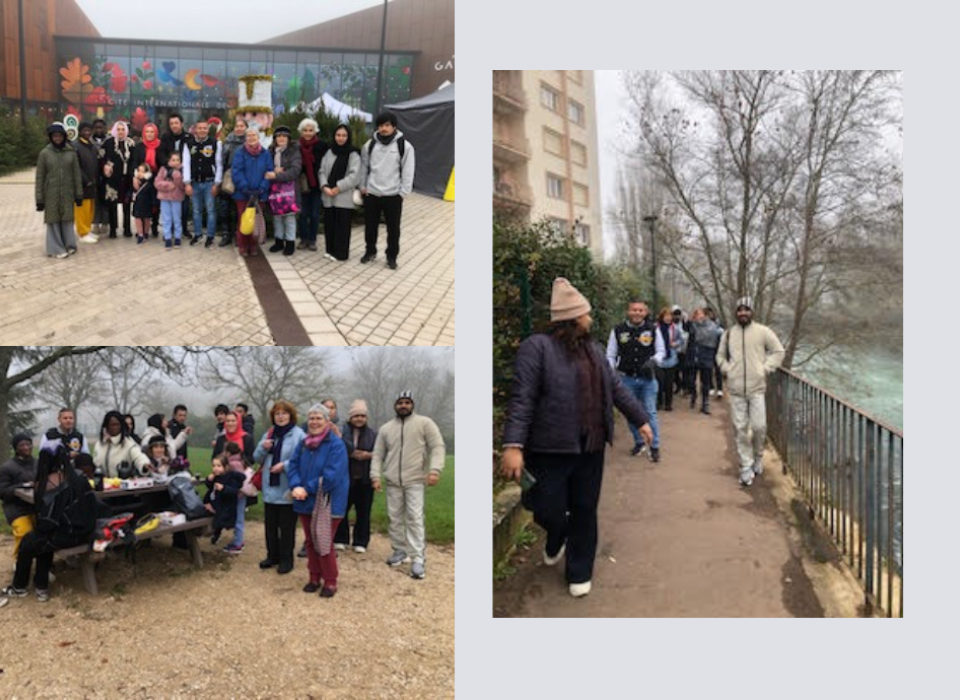 Plusieurs photos de la balade autour du Lac Kir du groupe du Secours Catholique