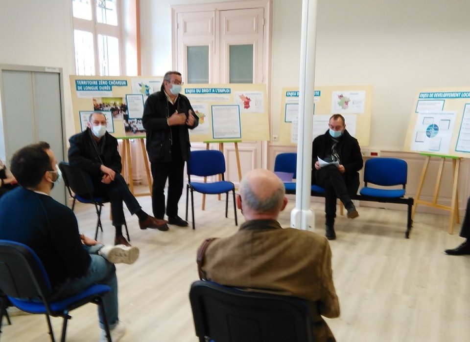 Réunion Territoire zéro chômeur TZC à Clamecy Réunion TZC à Clamecy