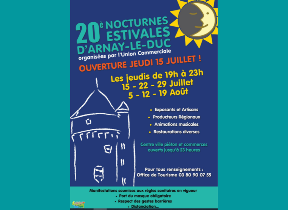 2Oèmes nocturnes estivales d'Arnay-le-Duc