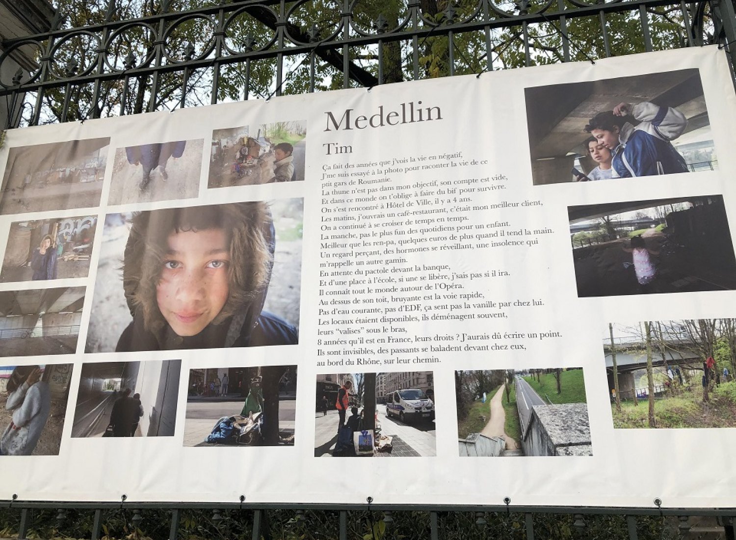 Une exposition de photos sur le parcours de migrants à Dijon