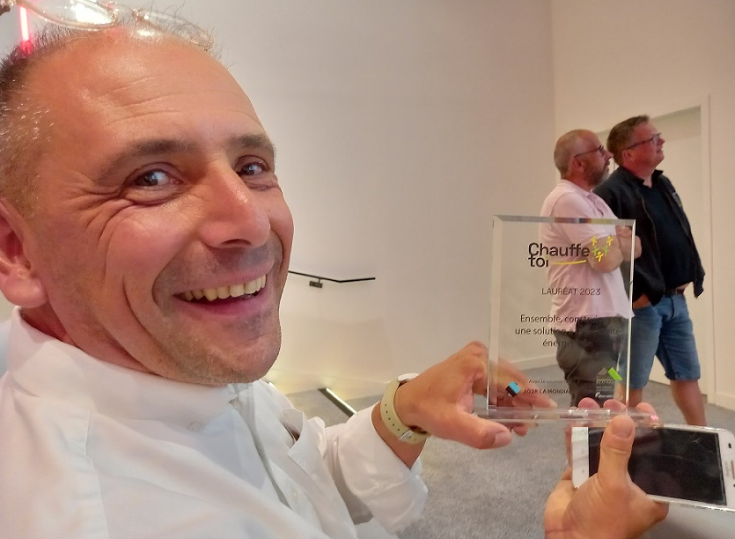 Remise du prix "Chauffe-toi"