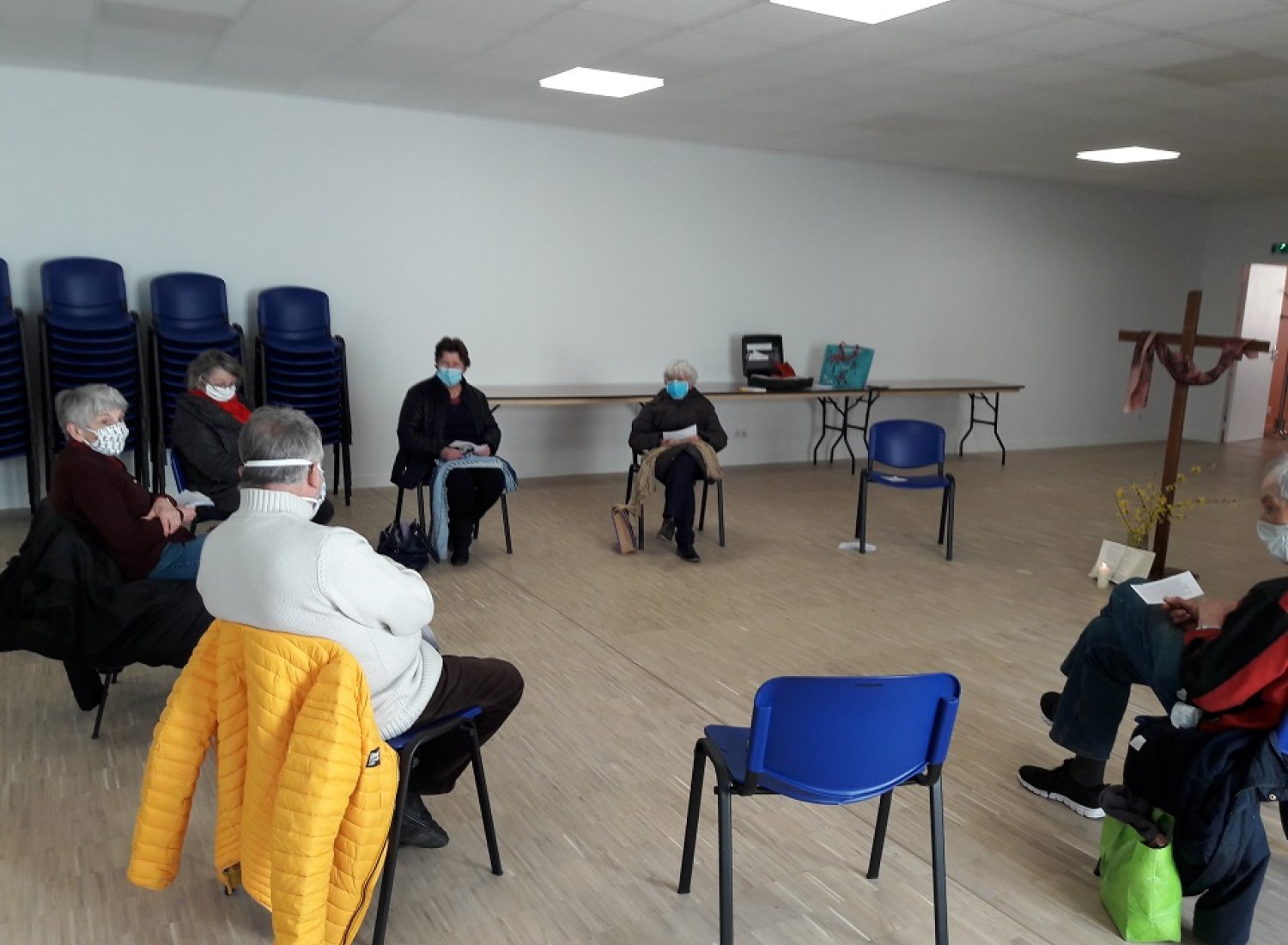 groupe de partage de la parole Secours Catholique de l'Yonne à Villeneuve-sur-Yonne
