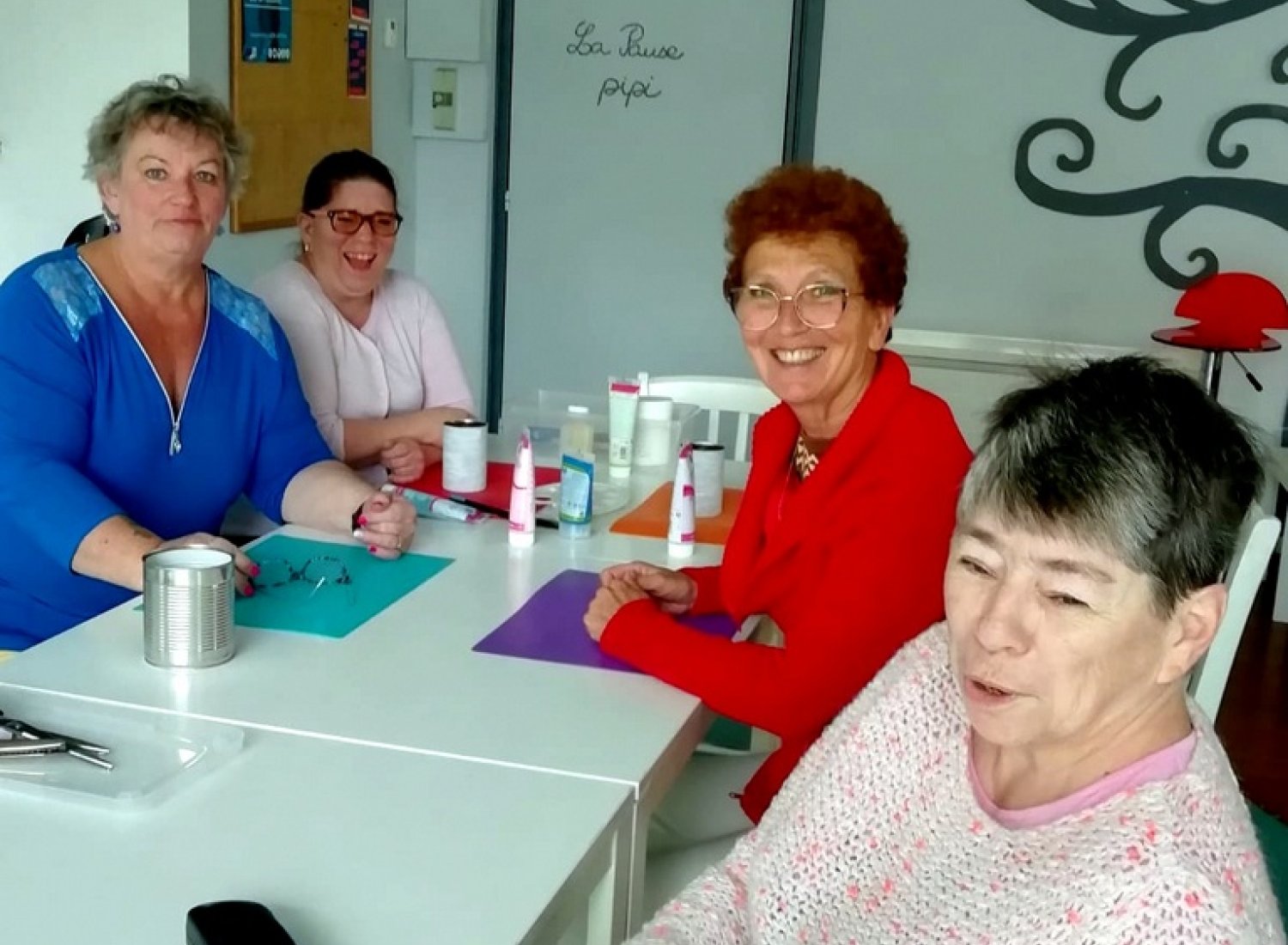 Atelier créatif à 'La Pause du Pont' à Auxerre