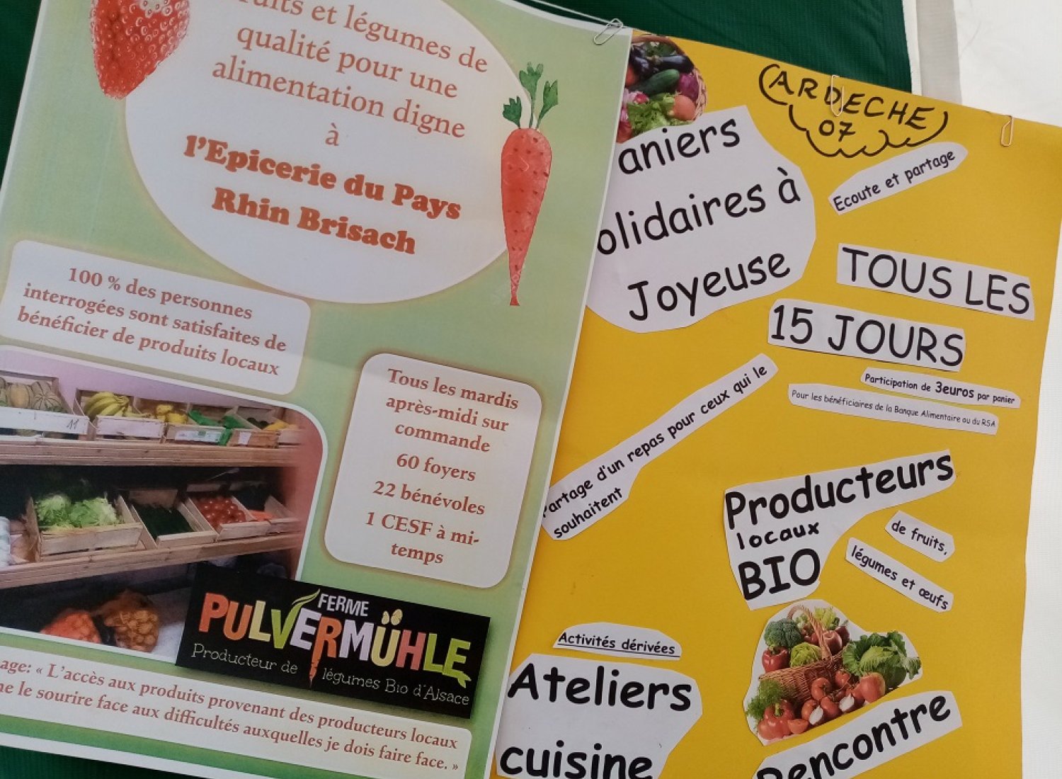 Les paniers solidaires au coeur de la rencontre