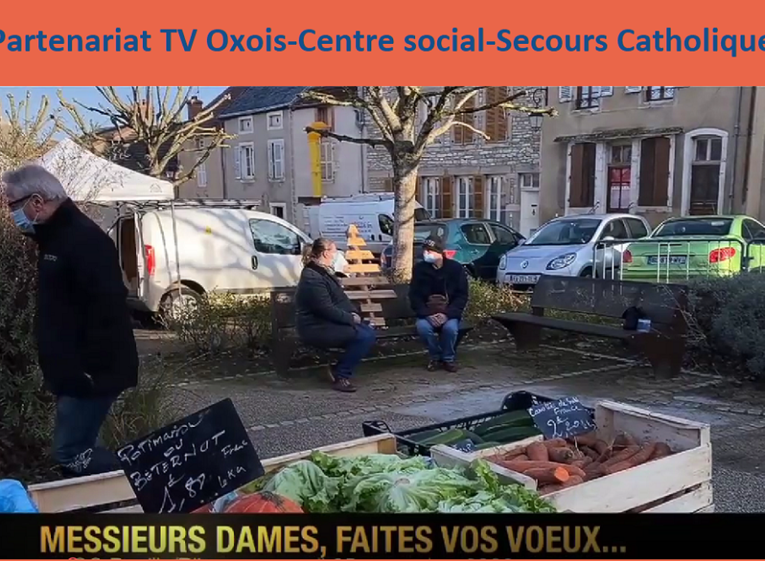 Un "arbre à voeux", un partenariat avec le centre social