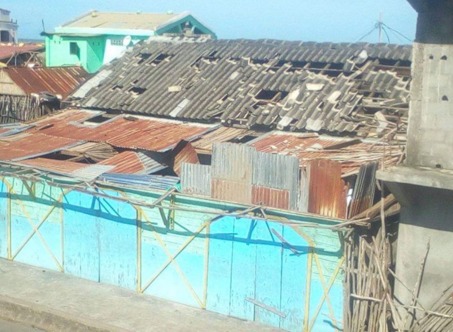 Typhon à Madagascar
