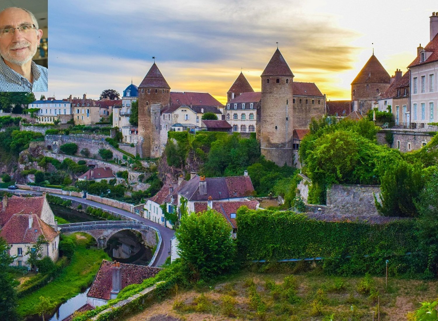 À Semur-en-Auxois, les remparts