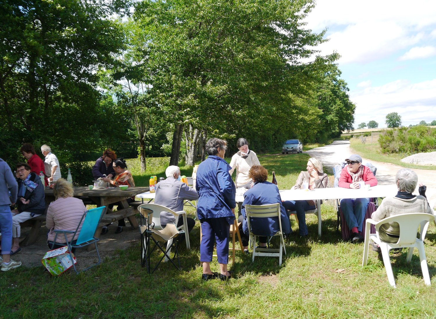 Après-midi convivial à Arnay-le-duc pour les cafés-sourire